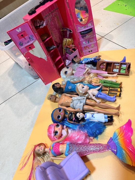 Barbie Other - Barbie LOL OMG Doll Bundle Wardrobe Closet Accessories Lot